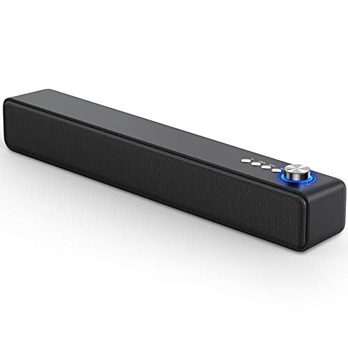 Bluetooth Speakers, Bluetooth 5.0 Wireless Speakers with Mic, TWS, Portable for Laptop, Tablet, Phone