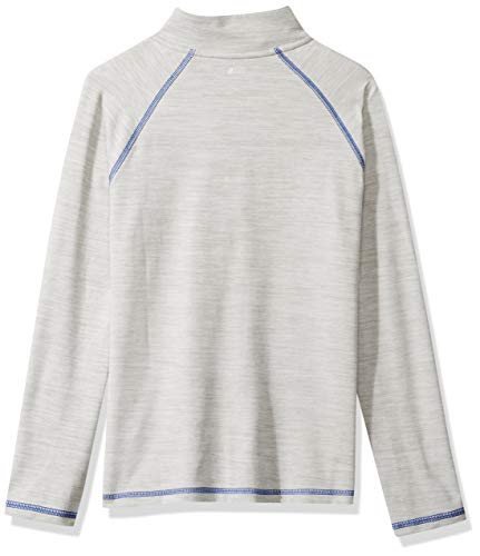 Toddler Boys Active Performance Half-Zip Jackets, Grey Spacedye, 2T