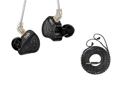 2M 8-Core Silver-Plated OFC IEM Cable for Headphones