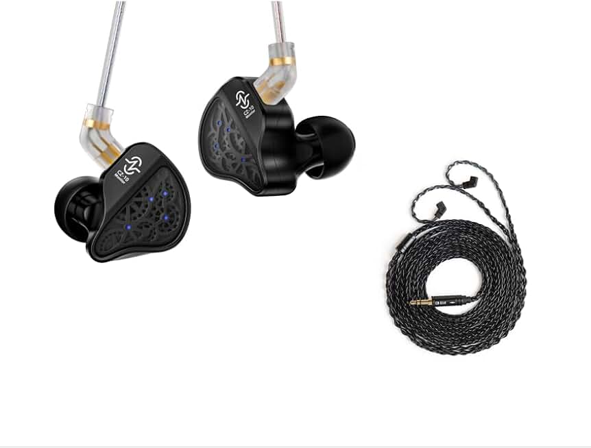 2M 8-Core Silver-Plated OFC IEM Cable for Headphones