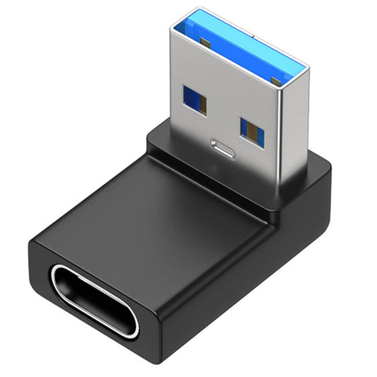 USB C to USB 3.0 Adapter, 90 Degree Right Angle