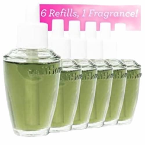6 Piece Pack Fresh Balsam 0.8 fl oz  24 mL) Wallflowers Fragrance Refill