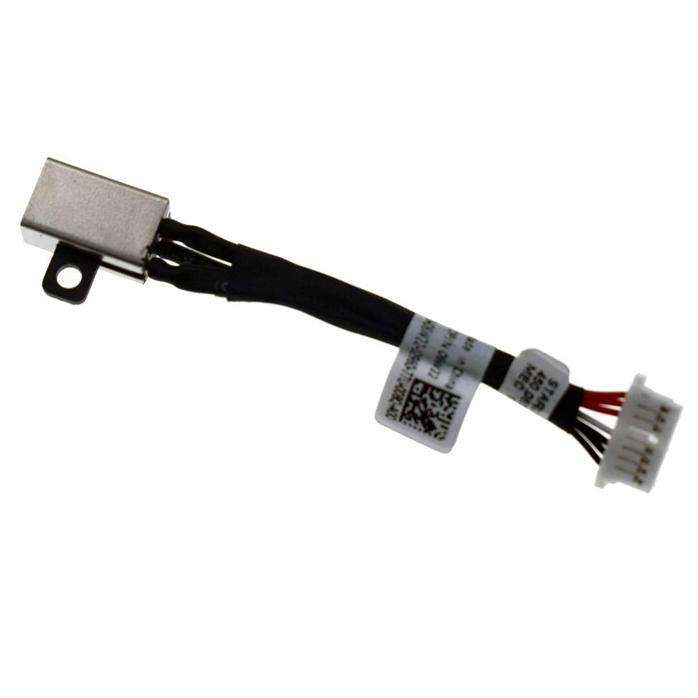 DC Power Jack with Cable for Inspiron 7586 7786 7386 7390 15 17 Laptop