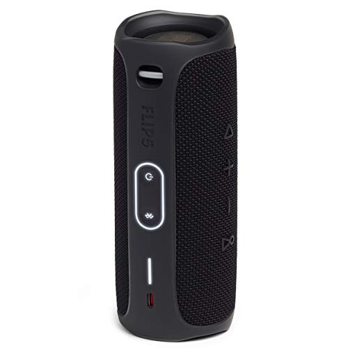 FLIP 5, Waterproof Portable Bluetooth Speaker, Black