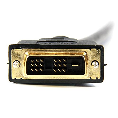 .com 25 ft HDMI to DVI-D Cable - HDMI to DVI Adapter / Converter Cable - 1x DVI-D Male, 1x HDMI Male - Black, 25 feet (HDDVIMM25)