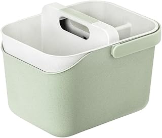 Multipurpose 3-Compartment Bucket Organizer with Handle