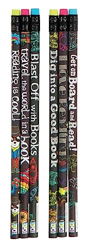 Pack of 72 Wooden Pencils for Reading