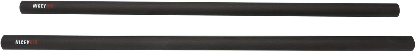 Lightweight 16-inch Carbon Fiber Camera Rod for 15mm Rig