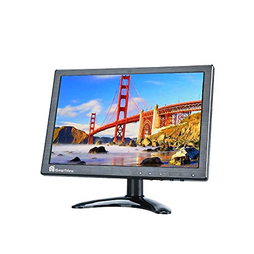 10 Inch Monitor Security Monitors & Displays Mini TV Portable HDMI Monitor Cheap Monitor Under 100 Dollars LCD Small Computer Monitor with Speakers for Laptop PC Raspberry Pi and Screen
