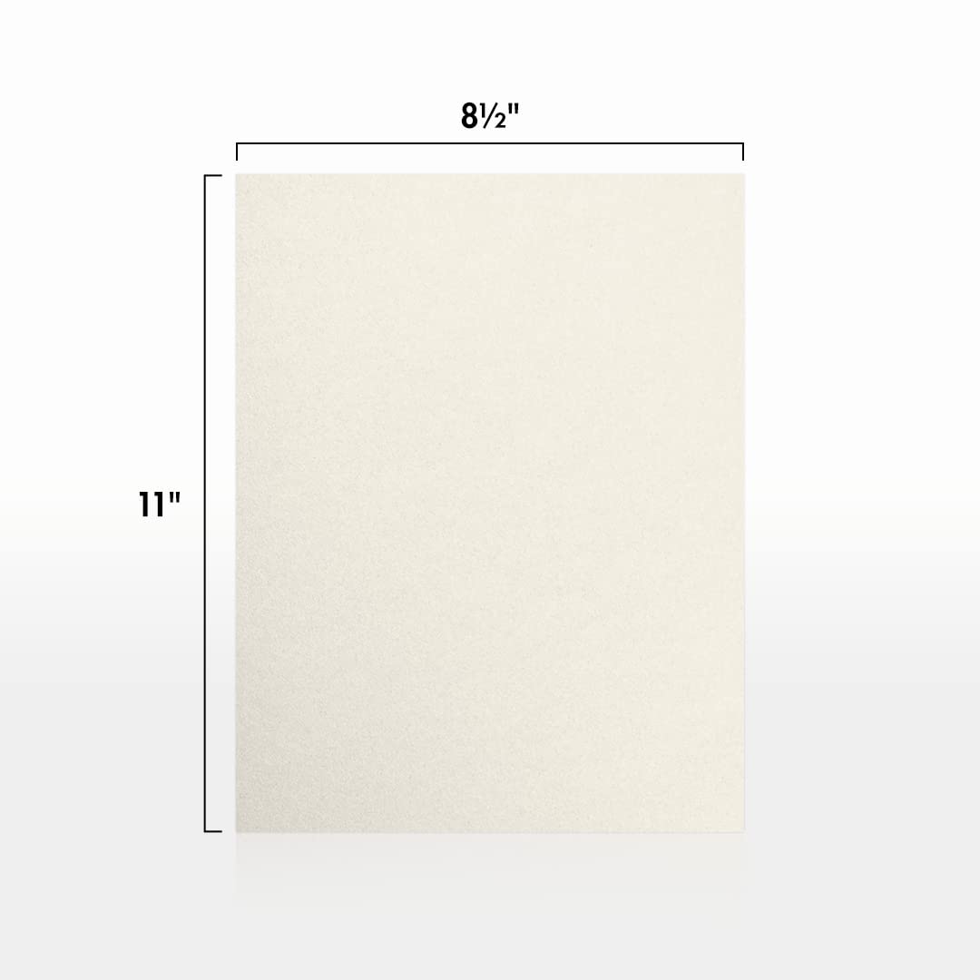 Quartz Metallic 8.5 x 11 Letter Paper, 80lb, 250 sheets