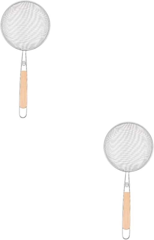 Silicone Wok Utensil Set with Wooden Handles