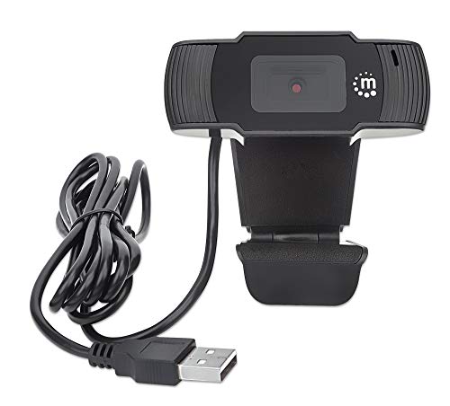 1080p HD USB Webcam with Microphone - Plug and Play on Computer, Laptop, PC - for Video Calling, Streaming, Recording, Conferencing with Web Camera - 462006