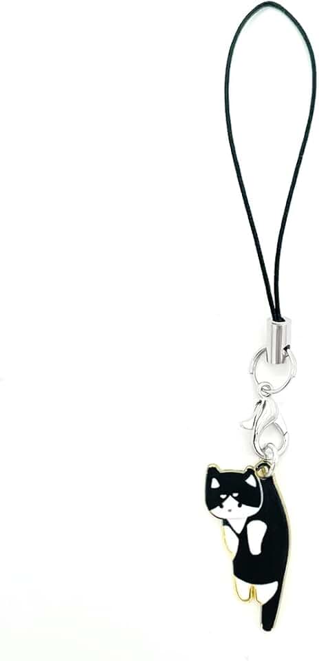 Cute Kawaii Phone Charm with Hanging Pendants