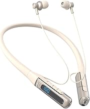Wireless in-ear sports headphones with long battery life and noise reduction
