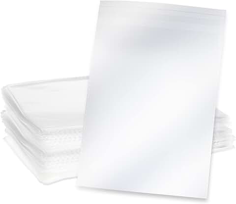 Clear card sleeves, 7.6 x 5.7 inches, 300 pack