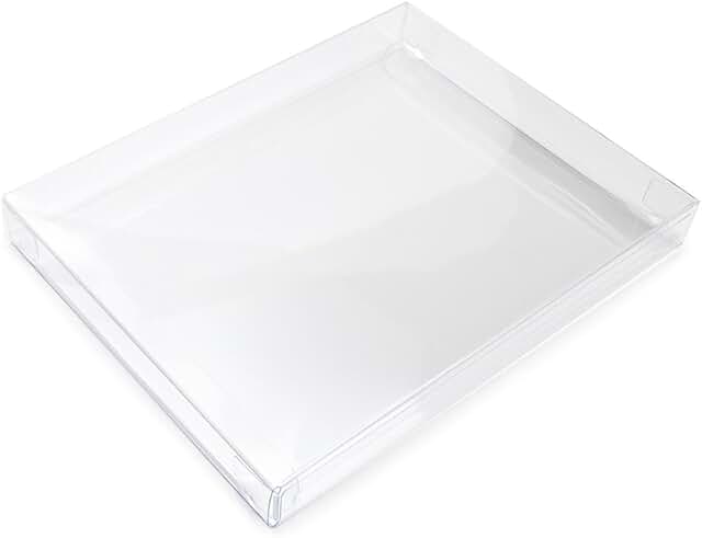 25 Clear Greeting Card Boxes for Storage and Packaging
