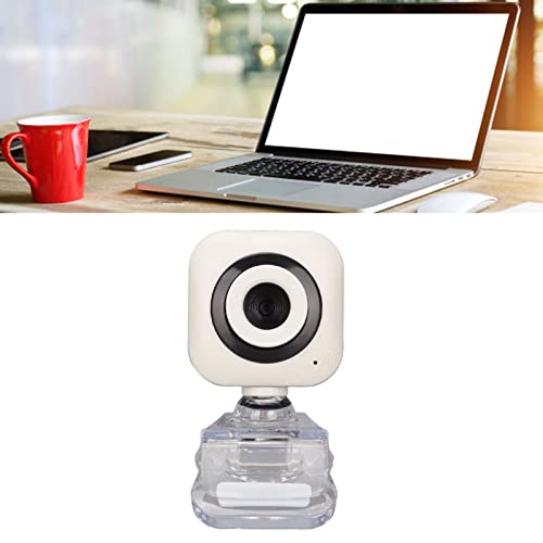 PC Camera, Plug and Play Flexible Rotation USB Webcam with Inbuilt Mic for Streaming Meeting Computers Distance Education Distance Training(Crystal Clip 640 * 480)