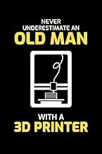 Old Man 3D Printer Operator Notebook