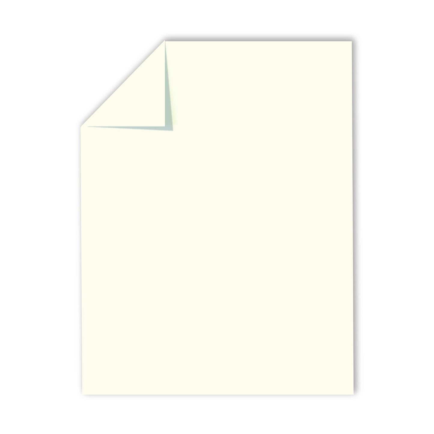 Ivory 8.5 x 11 inch 32 lb Cotton Business Paper, 250 Sheets