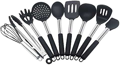 8-Piece Heat-Resistant Silicone Kitchen Utensil Set