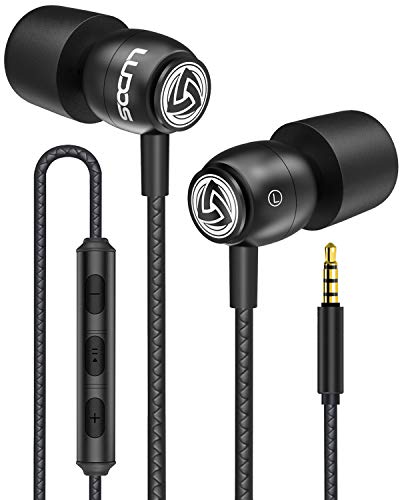 Clamor Wired Earbuds in Ear with Microphone and Volume Control