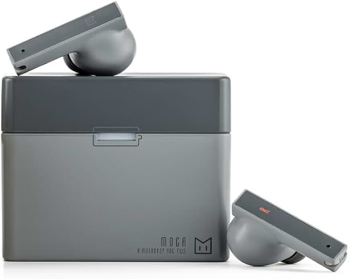 Wireless in-ear earphones with Bluetooth 5.4 and wireless charging