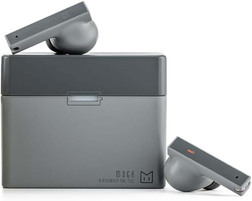 Wireless in-ear earphones with Bluetooth 5.4 and wireless charging