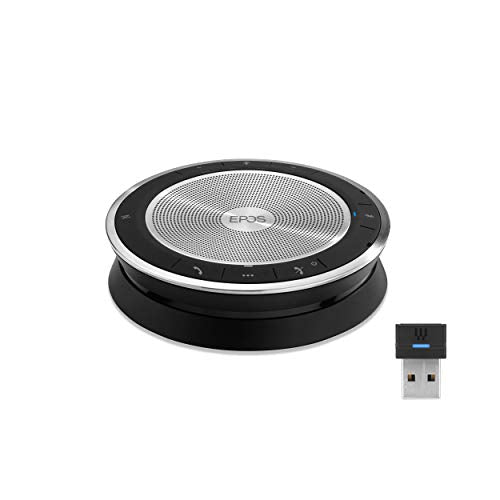 EXPAND SP 30+ (1000224) Portable Bluetooth Speakerphone | Instant Conferencing Anywhere | Sound-Enhanced | PC, Mobile Phone & Softphone Connection | Skype for Business , Black