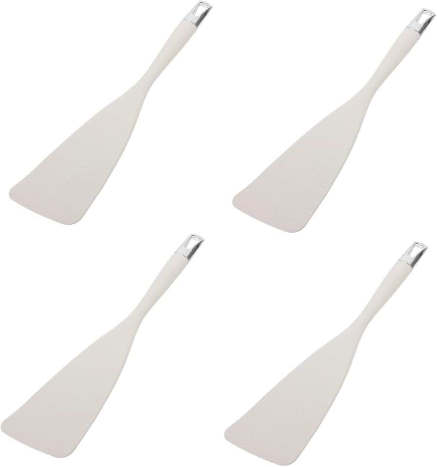 4-Piece Silicone Spatula Set for Cooking and Frying