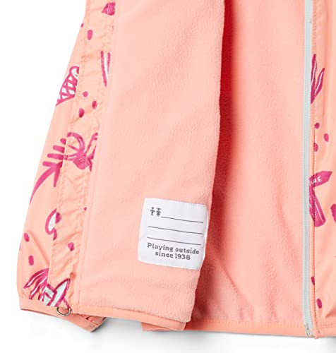 Baby Mini Pixel Grabber II Wind Jacket, Coral Reef Vacation Vibes, 3/6