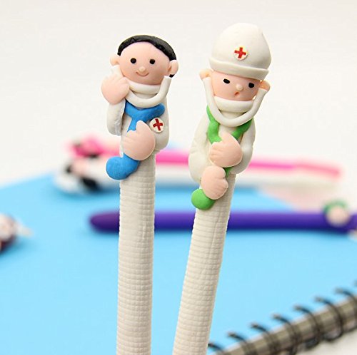 10 Pack Cute Cartoon Ballpoint Pens for Writing