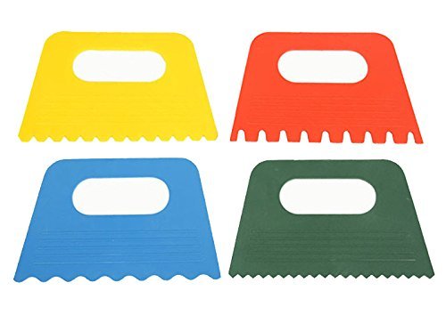 Paint Scrapers for Art DIY Pack of 4