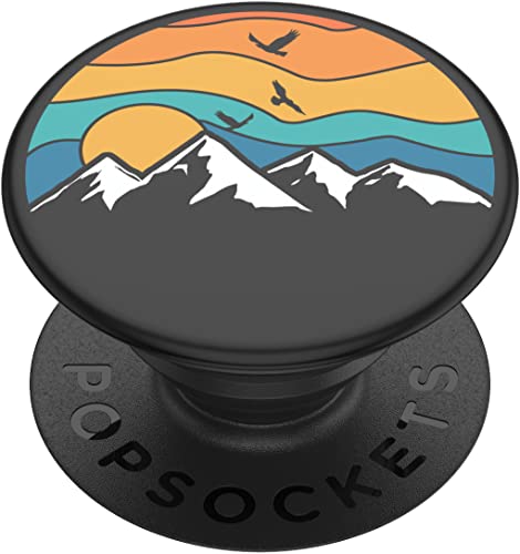 Phone grip with kickstand in mountain high color