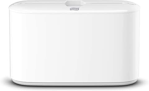 White Tork Xpress Paper Towel Dispenser for Home and Commercial Use