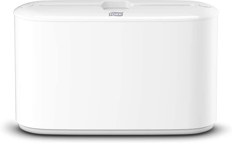 White Tork Xpress Paper Towel Dispenser for Home and Commercial Use