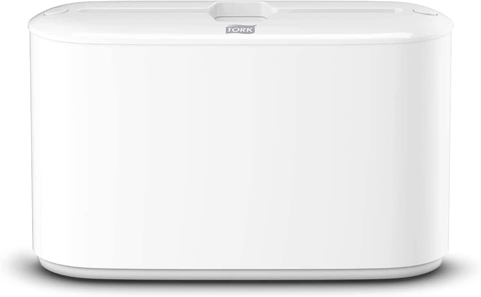 White Tork Xpress Paper Towel Dispenser for Home and Commercial Use