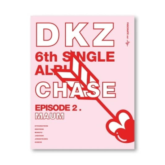 DKZ Chase Episode 2 Maum Single Album Fascinate Version CD with PhotoBook and Extras