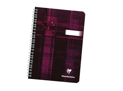 Wirebound Notebook, 5 4/5 x 8 1/4 inches, 90 sheets