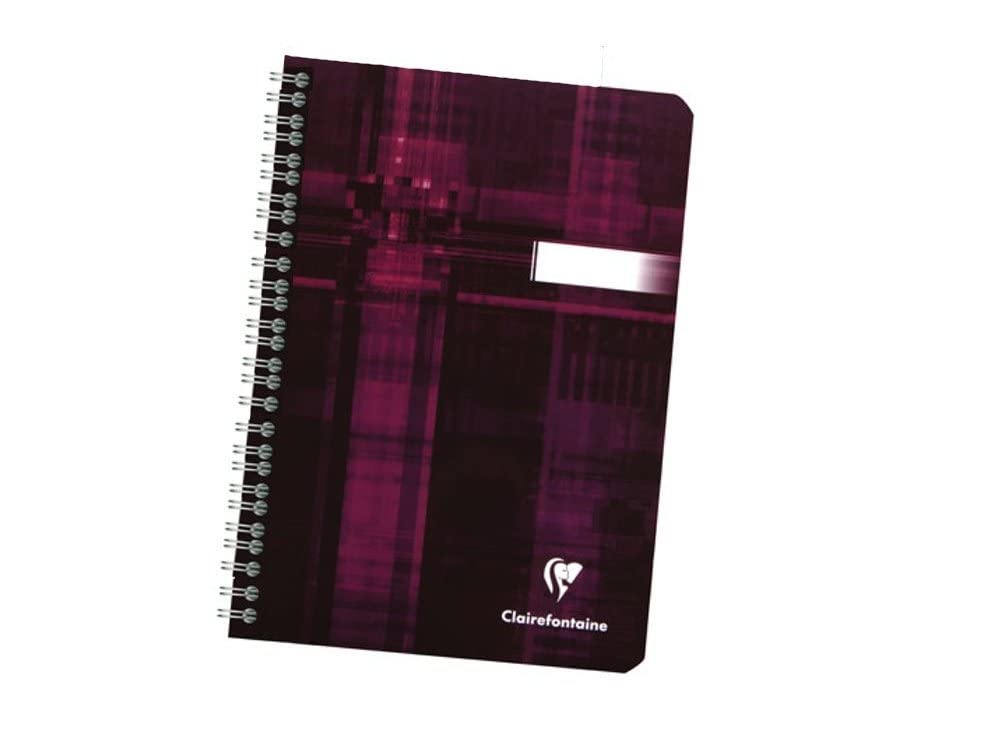 Wirebound Notebook, 5 4/5 x 8 1/4 inches, 90 sheets
