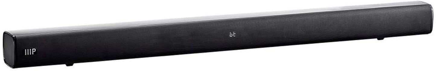 Black 36-Inch 2.1 Soundbar with Subwoofer and Remote