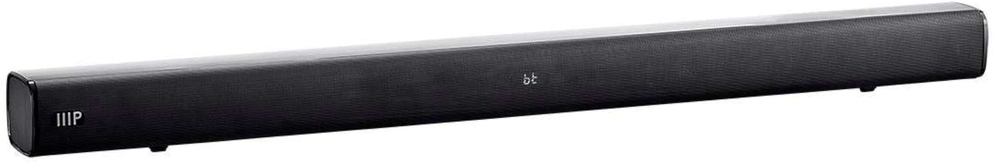 Black 36-Inch 2.1 Soundbar with Subwoofer and Remote