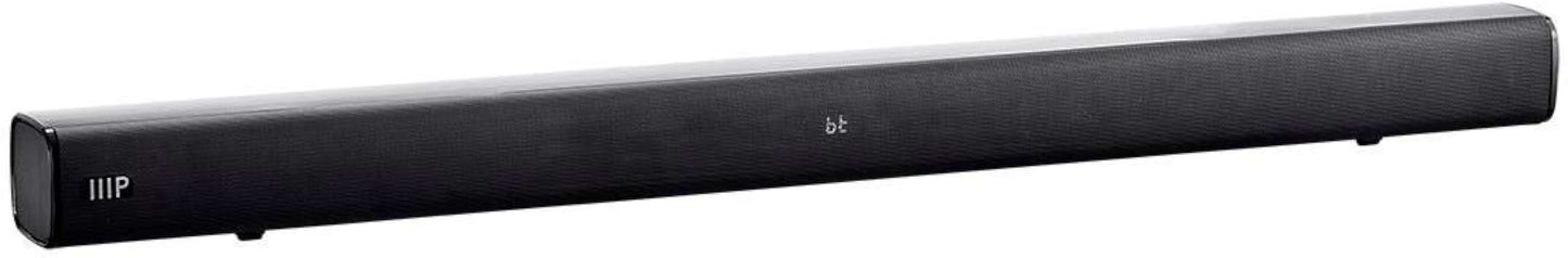Black 36-Inch 2.1 Soundbar with Subwoofer and Remote