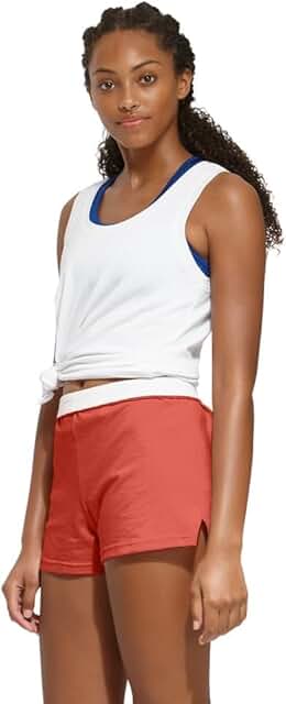 Girl's Junior Cheer Shorts with Elastic Waist and Soft Fabric