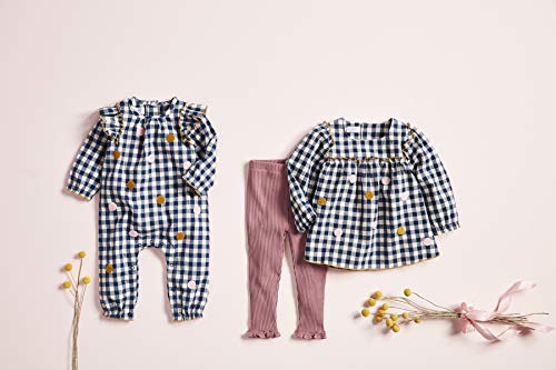 Baby Girls' Navy Gingham Tunic Legging Set, 12-18 Months