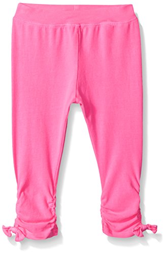 Kids Baby Girls' Mini Bow Legging, Neon Pink, 3-6m
