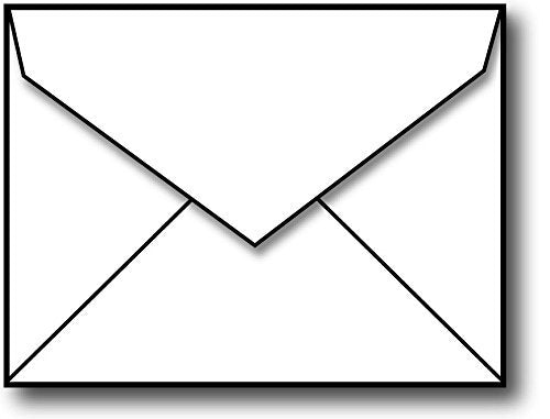 Mini Envelopes, 3.625" x 2.75", 100 Pack