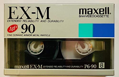 P6-90EX METAL PARTICLE 8MM 90MIN VIDEOCASSETTE