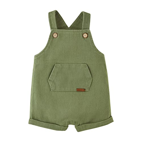 baby boys  Green Overalls, Green, 3-6 Months US
