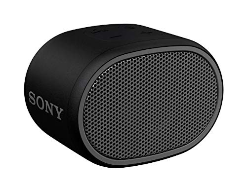 SRS-XB01 Compact Portable Bluetooth Speaker: Loud Portable Party Speaker - Built in Mic for Phone Calls Bluetooth Speakers - Black - SRS-XB01