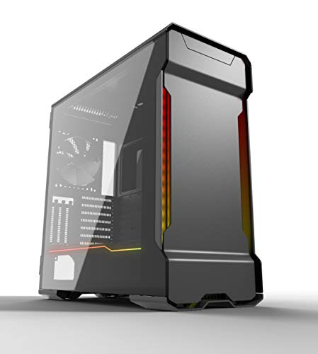 (PH-ES518XTG_DAG01) Enthoo Evolv X ATX Case Tempered Glass Windows Digital RGB Anthracite Gray